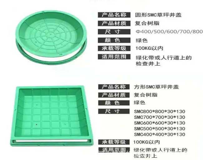 博爱树脂复合种植井盖展示